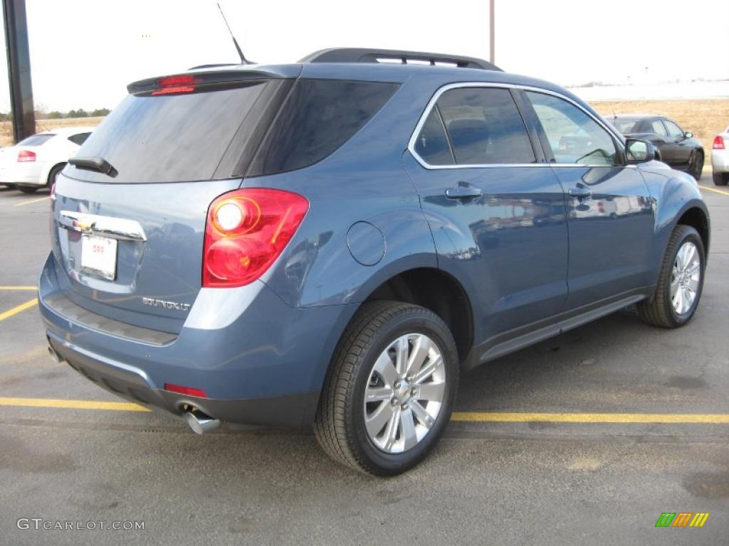 Twilight Blue Metallic 2011 Chevrolet Equinox LT Exterior Photo #42626944