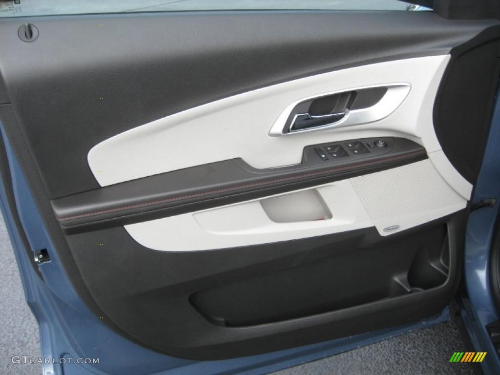 2011 Equinox LT - Twilight Blue Metallic / Light Titanium/Jet Black photo #12