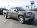 Storm Gray Metallic 2011 GMC Sierra 1500 SLE Crew Cab 4x4 Exterior