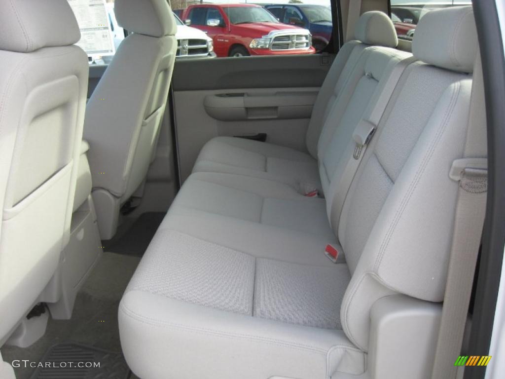Dark Titanium/Light Titanium Interior 2011 GMC Sierra 1500 SLE Crew Cab Photo #42628044