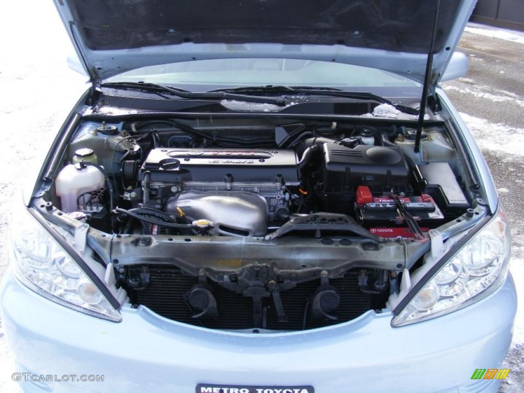 2005 Camry LE - Sky Blue Pearl / Gray photo #27
