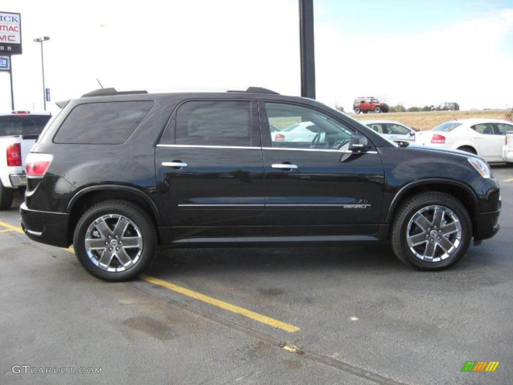 Carbon Black Metallic 2011 GMC Acadia Denali Exterior Photo #42629748