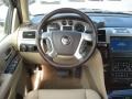 Cashmere/Cocoa 2011 Cadillac Escalade ESV Premium AWD Steering Wheel