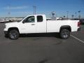 Summit White - Sierra 2500HD Work Truck Extended Cab 4x4 Photo No. 8