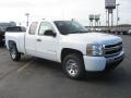 Summit White - Silverado 1500 LS Extended Cab Photo No. 3