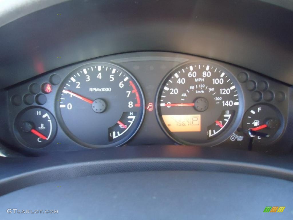 2008 Nissan Frontier SE V6 King Cab Gauges Photos