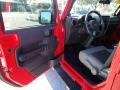 2009 Flame Red Jeep Wrangler Unlimited X 4x4  photo #4