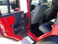 2009 Flame Red Jeep Wrangler Unlimited X 4x4  photo #7