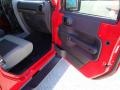 2009 Flame Red Jeep Wrangler Unlimited X 4x4  photo #18