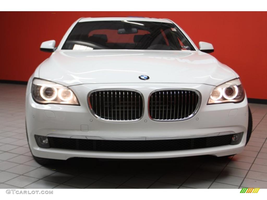 Alpine White 2011 BMW 7 Series ActiveHybrid 750Li Sedan Exterior Photo #42633904