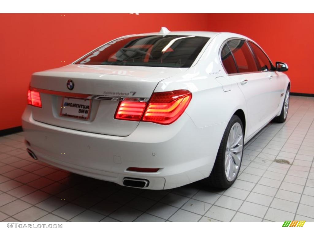 Alpine White 2011 BMW 7 Series ActiveHybrid 750Li Sedan Exterior Photo #42633912