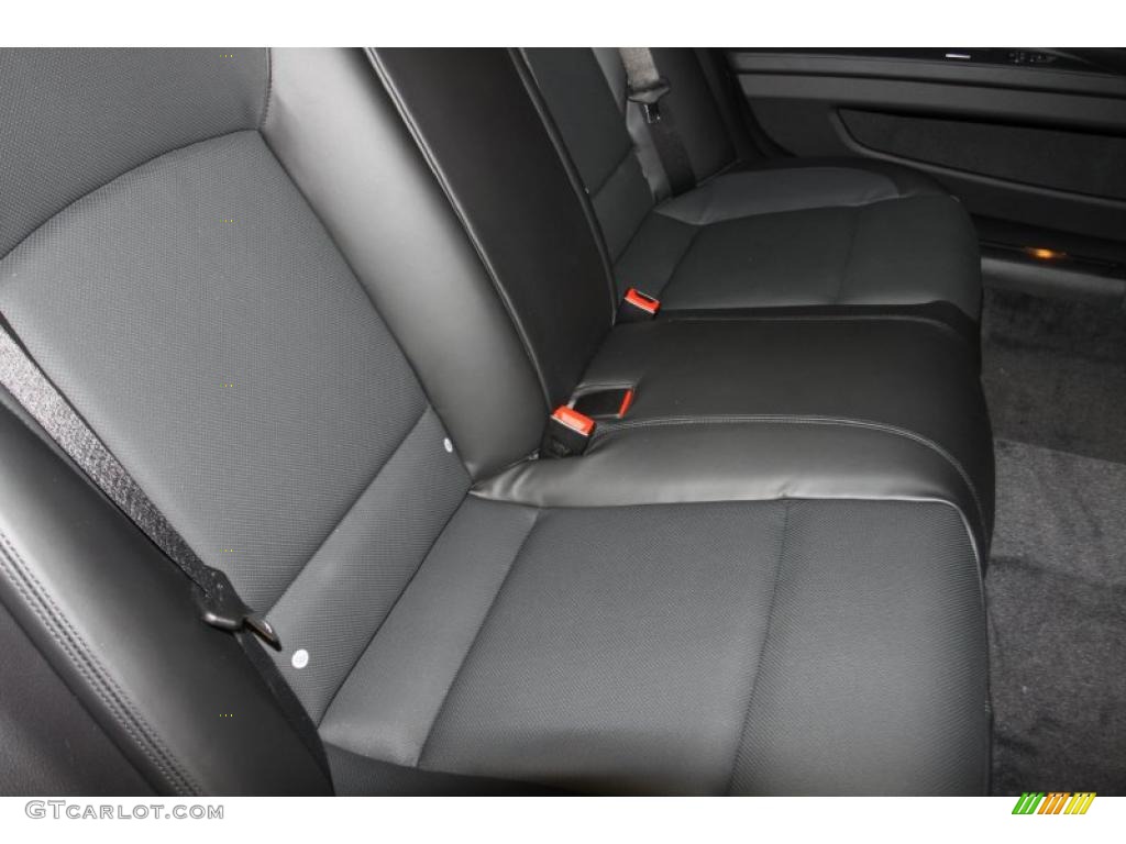 Black Interior 2011 BMW 7 Series ActiveHybrid 750Li Sedan Photo #42634016