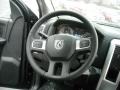 Dark Slate Gray 2011 Dodge Ram 1500 Sport R/T Regular Cab Steering Wheel