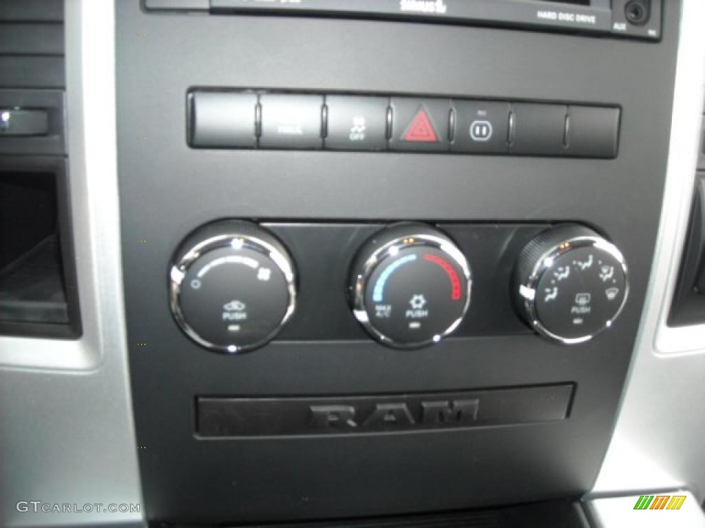 2011 Dodge Ram 1500 Sport R/T Regular Cab Controls Photo #42634752