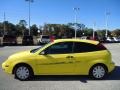 2005 Egg Yolk Yellow Ford Focus ZX3 S Coupe  photo #2