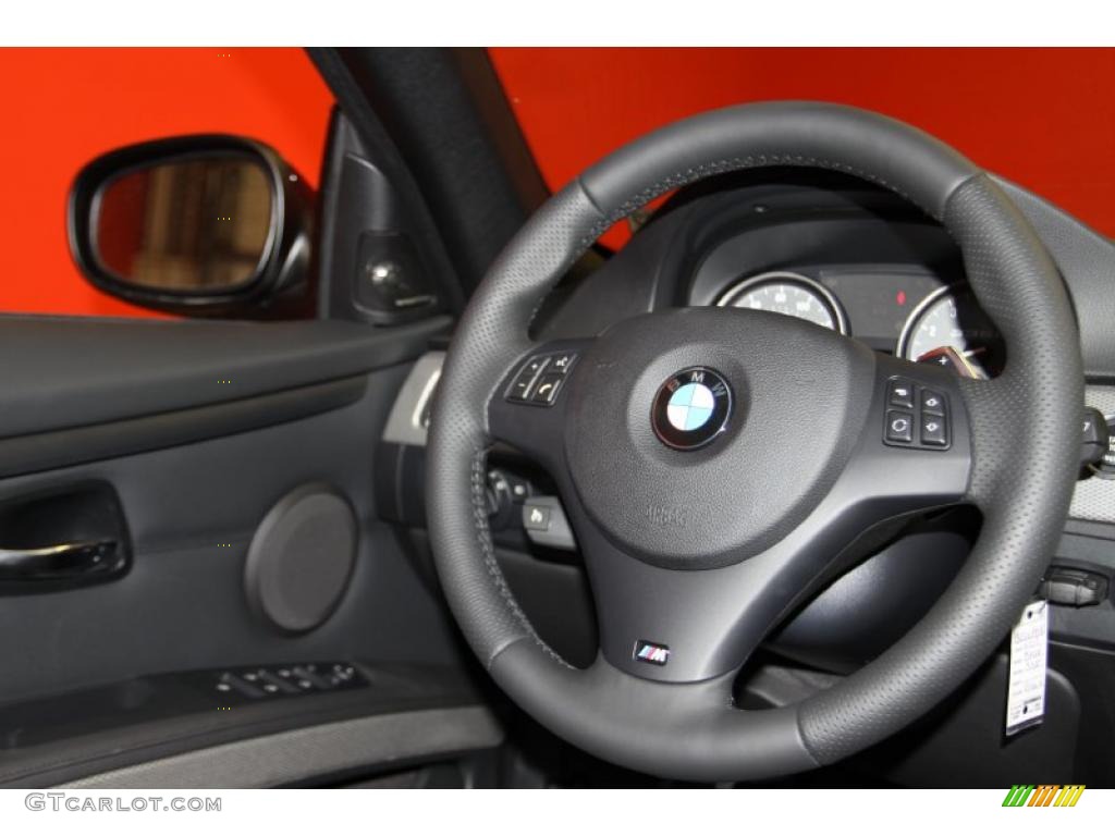 2011 3 Series 335is Convertible - Jet Black / Black photo #9