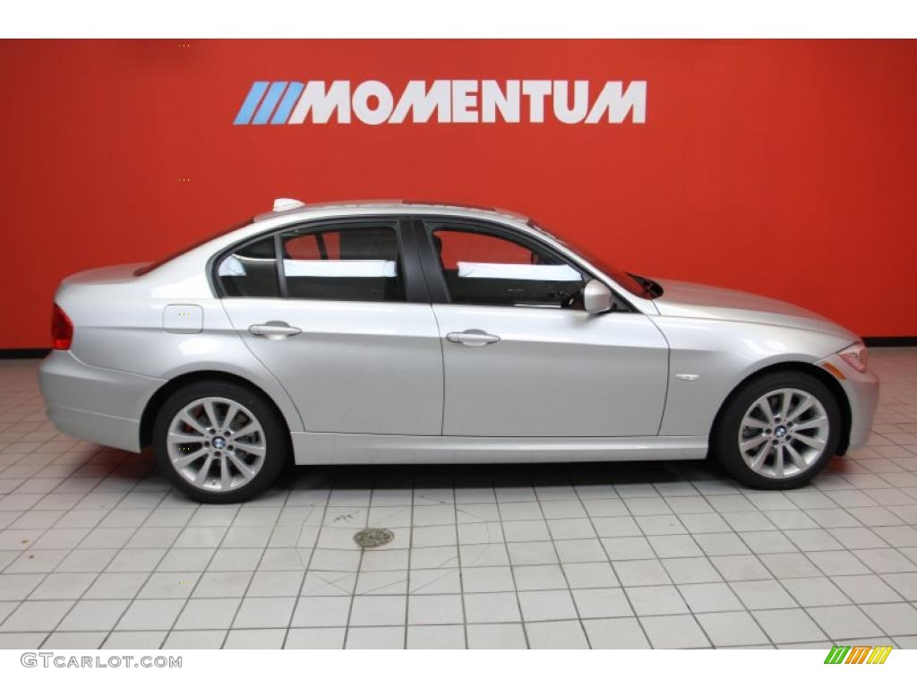 2011 3 Series 328i Sedan - Titanium Silver Metallic / Black Dakota Leather photo #4