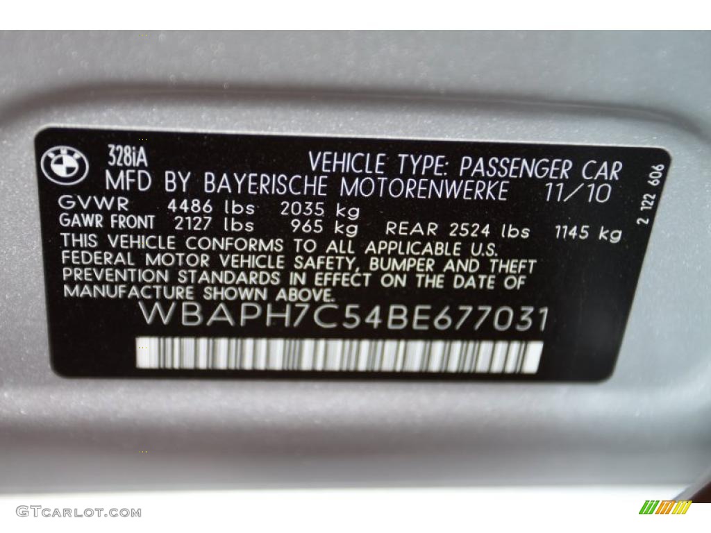 2011 3 Series 328i Sedan - Titanium Silver Metallic / Black Dakota Leather photo #6