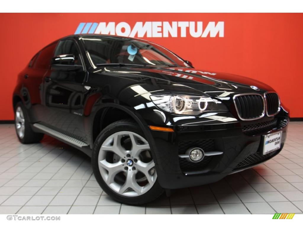 2011 X6 xDrive35i - Jet Black / Black photo #1