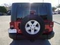 2008 Flame Red Jeep Wrangler Unlimited X 4x4  photo #11