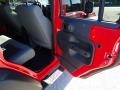 2008 Flame Red Jeep Wrangler Unlimited X 4x4  photo #15