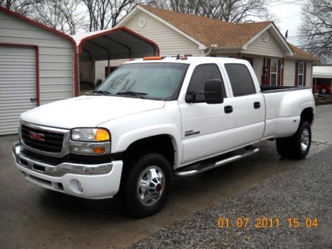 2007 GMC Sierra 3500HD SLE Crew Cab 4x4 Dually Data, Info and Specs