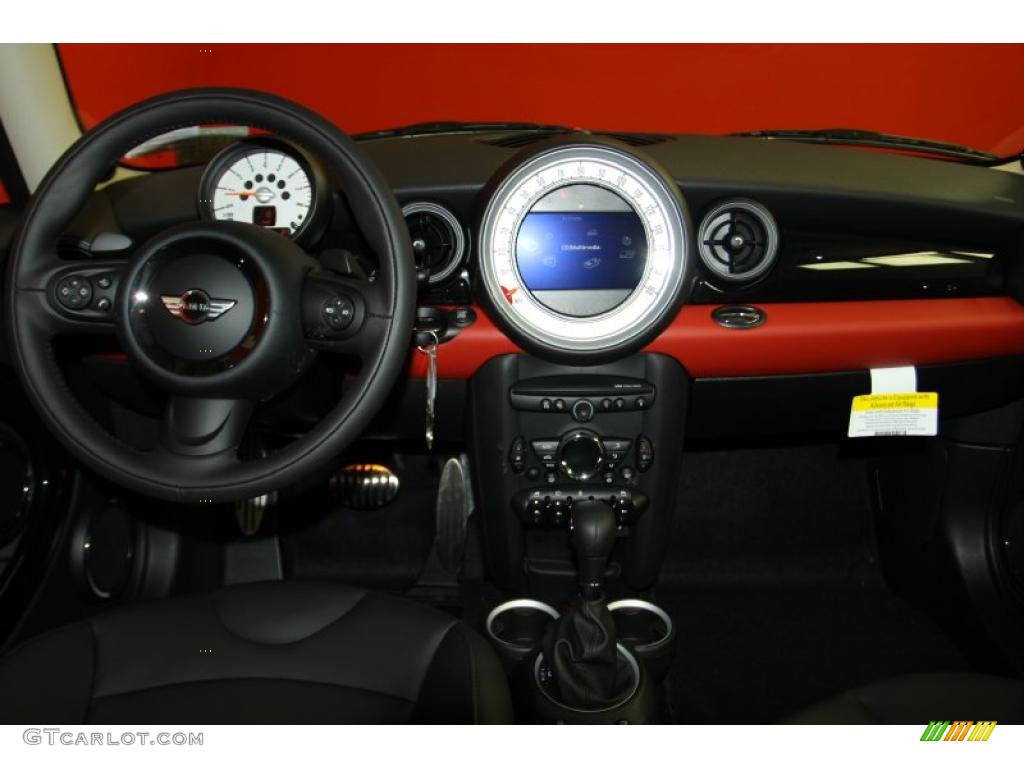 2011 Mini Cooper S Clubman Carbon Black Dashboard Photo #42637240