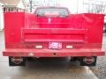 Red - F350 Super Duty XLT SuperCab 4x4 Chassis Photo No. 5