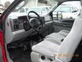Red - F350 Super Duty XLT SuperCab 4x4 Chassis Photo No. 23