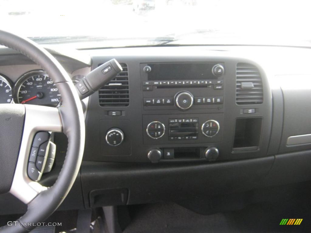 2011 Silverado 1500 LT Crew Cab 4x4 - Sheer Silver Metallic / Ebony photo #9