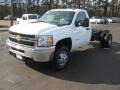 Summit White - Silverado 3500HD Regular Cab 4x4 Chassis Photo No. 1