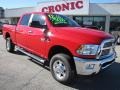 2011 Flame Red Dodge Ram 2500 HD Big Horn Crew Cab 4x4  photo #1