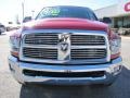 2011 Flame Red Dodge Ram 2500 HD Big Horn Crew Cab 4x4  photo #2