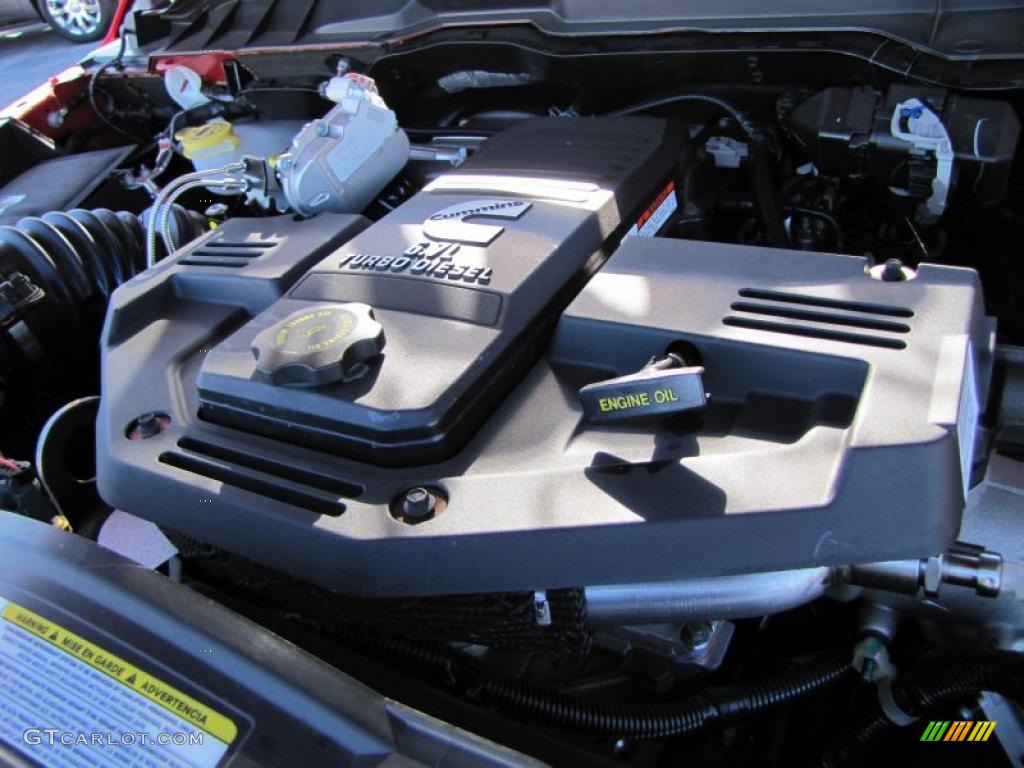 2011 Dodge Ram 2500 HD Big Horn Crew Cab 4x4 6.7 Liter OHV 24-Valve Cummins VGT Turbo-Diesel Inline 6 Cylinder Engine Photo #42640596