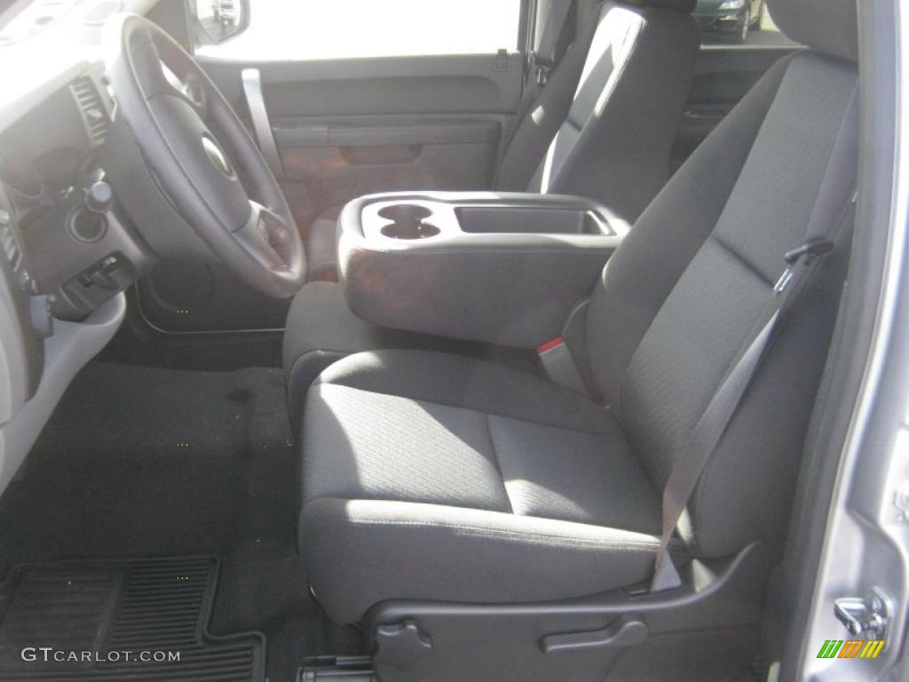2011 Silverado 1500 LS Crew Cab - Sheer Silver Metallic / Dark Titanium photo #13