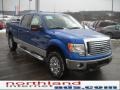 2011 Blue Flame Metallic Ford F150 XLT SuperCrew 4x4  photo #4