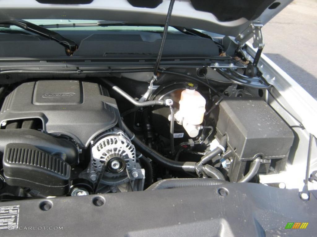 2011 Silverado 1500 LS Crew Cab - Sheer Silver Metallic / Dark Titanium photo #23