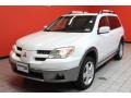 2005 Diamond White Pearl Mitsubishi Outlander XLS  photo #2