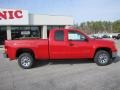 2011 Fire Red GMC Sierra 1500 SL Extended Cab  photo #8