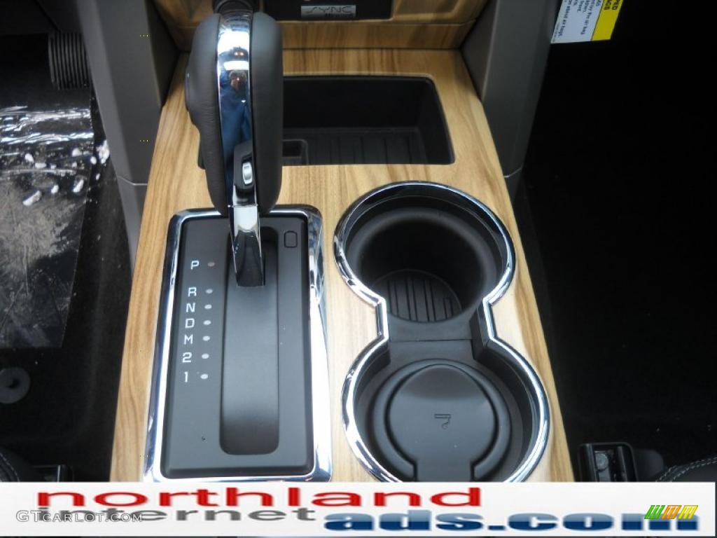 2011 Ford F150 Lariat SuperCrew 4x4 6 Speed Automatic Transmission Photo #42641492