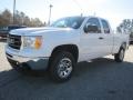 2011 Summit White GMC Sierra 1500 SL Extended Cab  photo #3