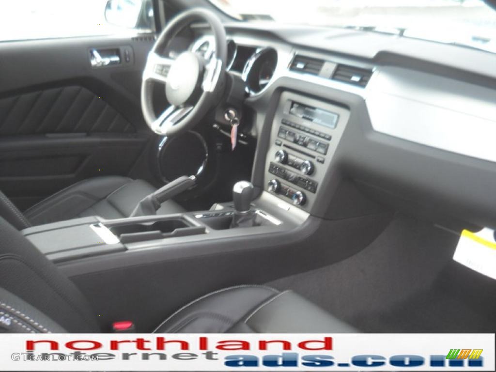 2011 Mustang GT Premium Coupe - Sterling Gray Metallic / Charcoal Black photo #7