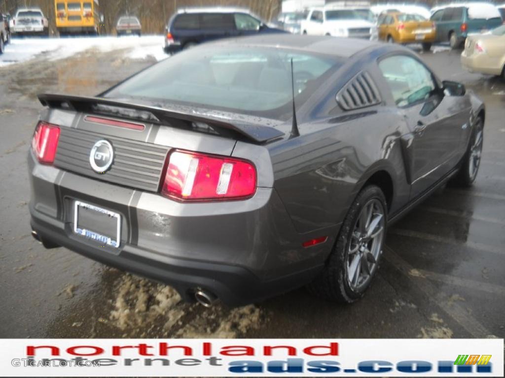 2011 Mustang GT Premium Coupe - Sterling Gray Metallic / Charcoal Black photo #8