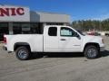 2011 Summit White GMC Sierra 1500 SL Extended Cab  photo #8