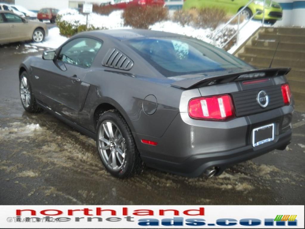 2011 Mustang GT Premium Coupe - Sterling Gray Metallic / Charcoal Black photo #10