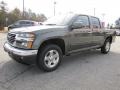 2011 Gray Green Metallic GMC Canyon SLE Crew Cab  photo #3