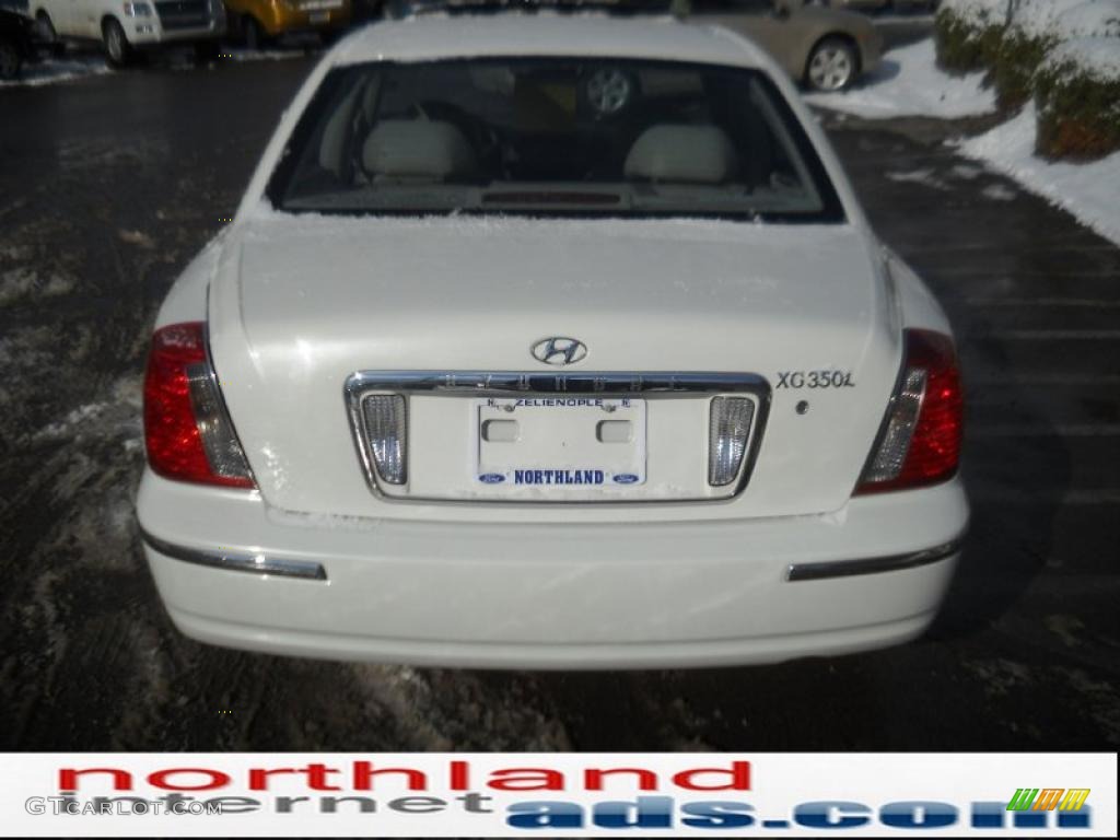 2005 XG350 L - Powder White Pearl / Beige photo #7