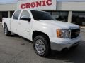 2010 Summit White GMC Sierra 1500 SLT Crew Cab 4x4  photo #1