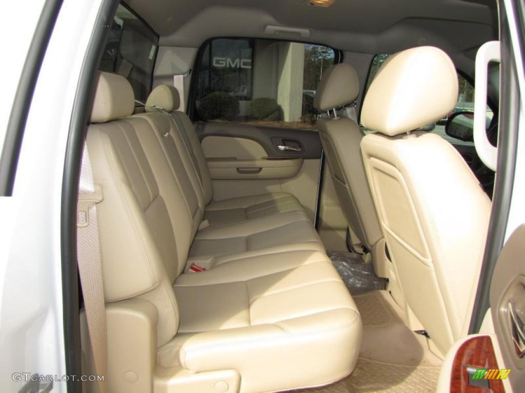 Cocoa/Light Cashmere Interior 2010 GMC Sierra 1500 SLT Crew Cab 4x4 Photo #42643472
