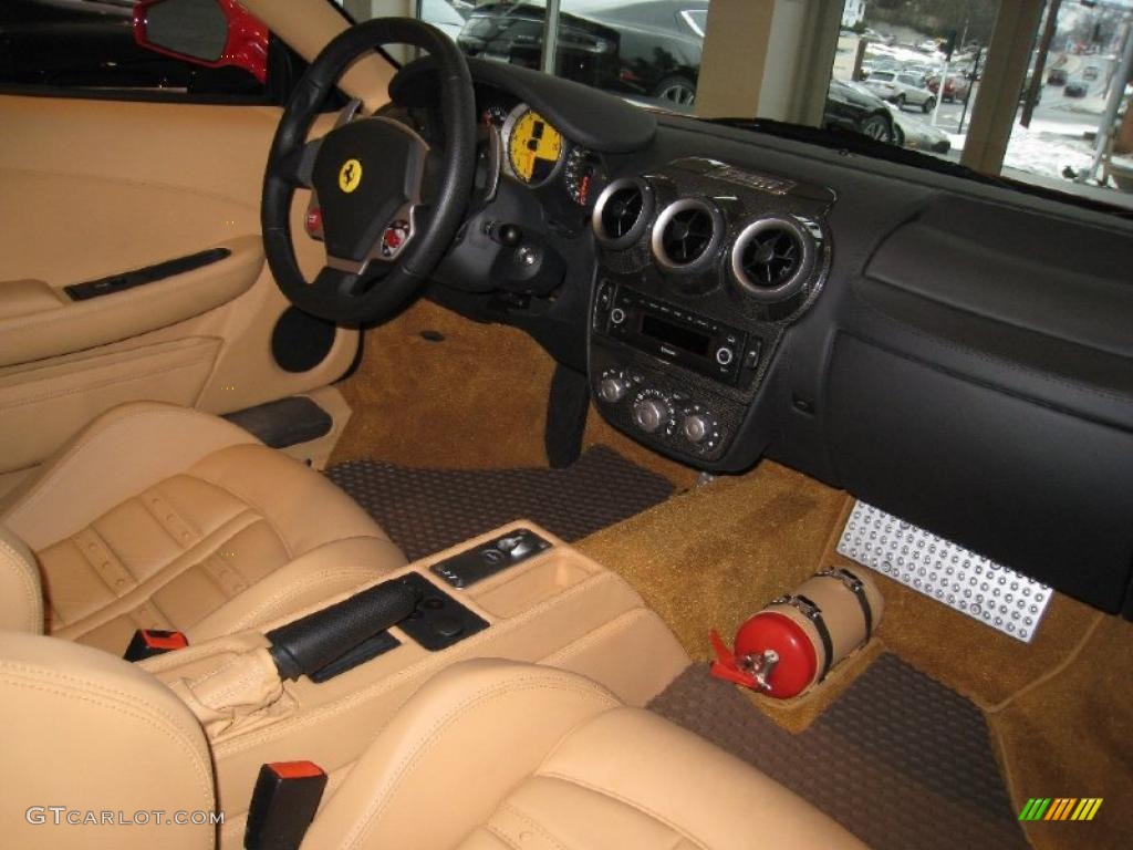 2009 Ferrari F430 Coupe Beige Dashboard Photo #42643544